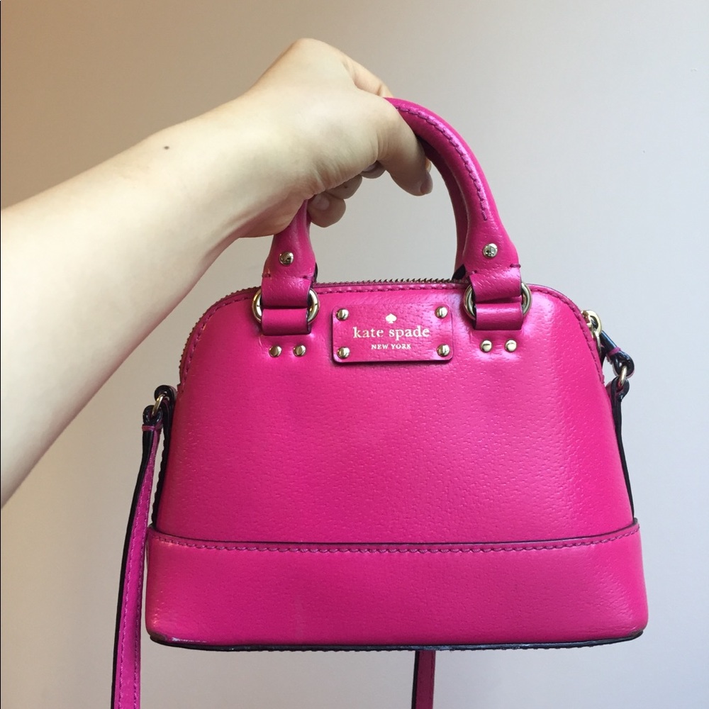 Kate Spade Hot Pink Rachelle crossbody bag